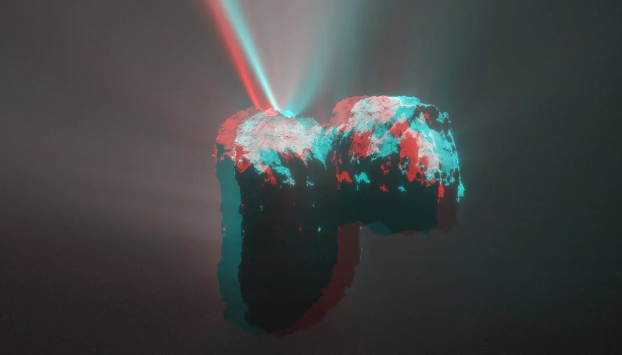 Фото: MPS / Rosetta / ESA для OSIRIS Team MPS / UPD / LAM / IAA / SSO / INTA / UPM / DASP / IDA