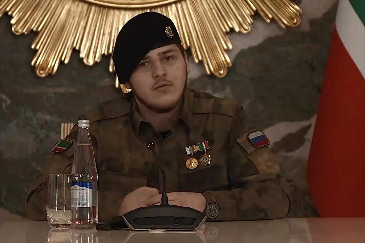 Кадр из видео опубликованного в телеграм-канале Рамзана Кадырова